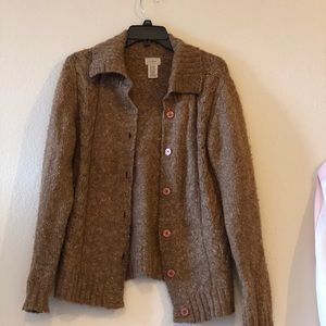 Women’s LL Bean Cardigan Sweater Size M